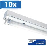 Aigostar Set van 10 LED TL armaturen 150 cm enkel - IP20