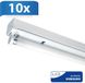 Aigostar Set van 10 LED TL armaturen 150 cm enkel - IP20