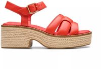Clarks Coledale Strap - dames sandaal - Rood - maat 38 (EU) 5 (UK)
