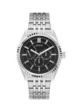 Guess Camden Quartz Analoog Horloge Zilverkleurig Kast Gemaakt Van 100% Roestvrij Staal En Een Armband Van 100% Roestvrij Staal 44 GW1051G1, GW1051G2, GW1051G6