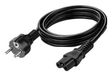 MediaRange MRCS345 Stromkabel Schwarz 1,5 m CEE7/7 IEC C13