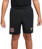 Nike FC Barcelona Strike Kinder Short IQ1327-010 - Zwart - Maat 134/140