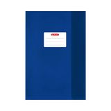Herlitz A5 boekomslag, donkerblauw, baststructuur met reliëf, 25 stuks