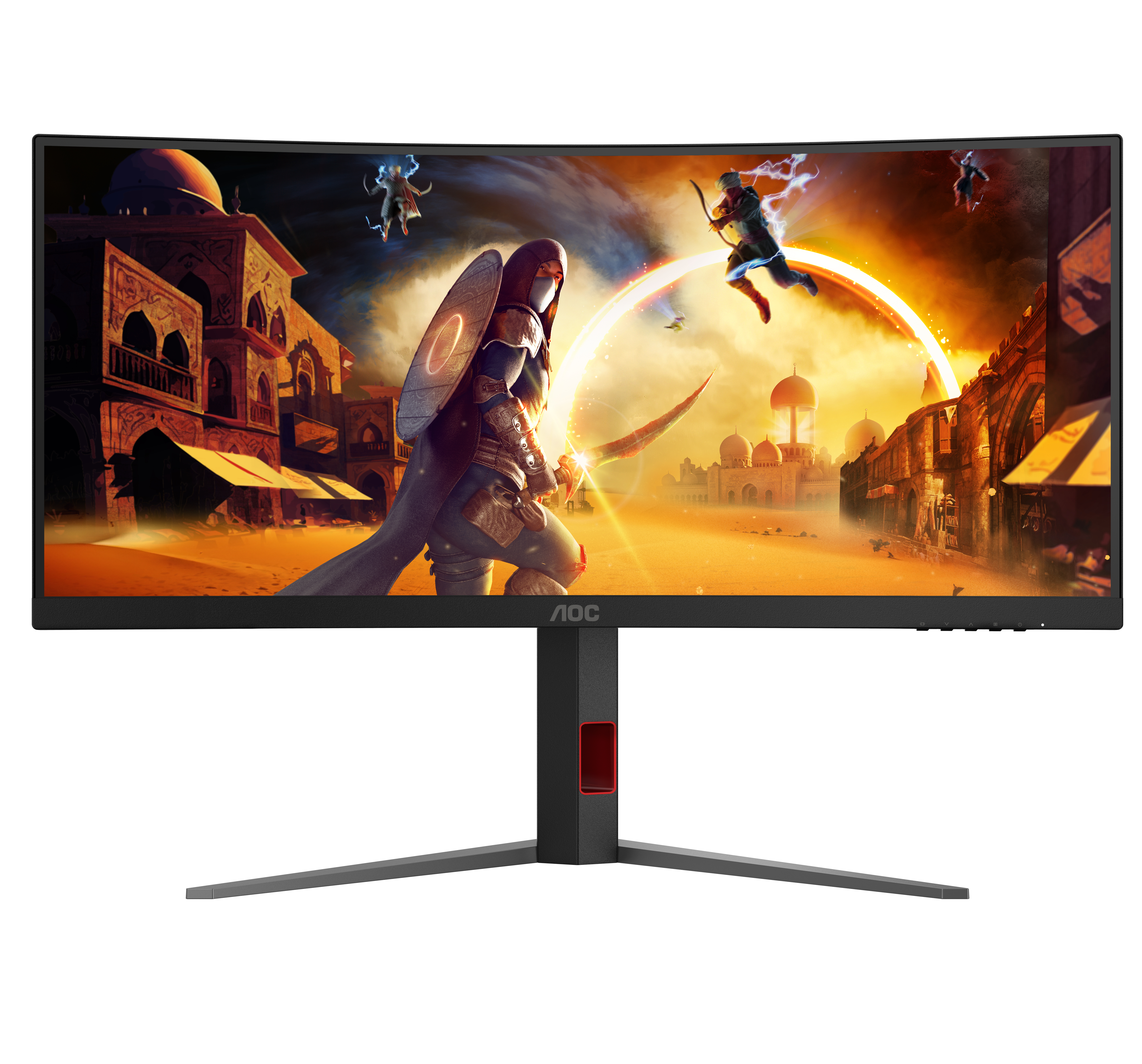 AOC CU34G4 34" Curved Ultrawide Gaming Monitor - 180Hz, 3440x1440, HDR