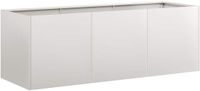 vidaXL Plantenbak 120x40x40 cm Roestvrij Staal