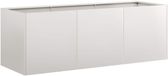 vidaXL Plantenbak 120x40x40 cm Roestvrij Staal