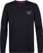Petrol Industries Heren Longsleeve met print forgewall - Blauw - Maat M