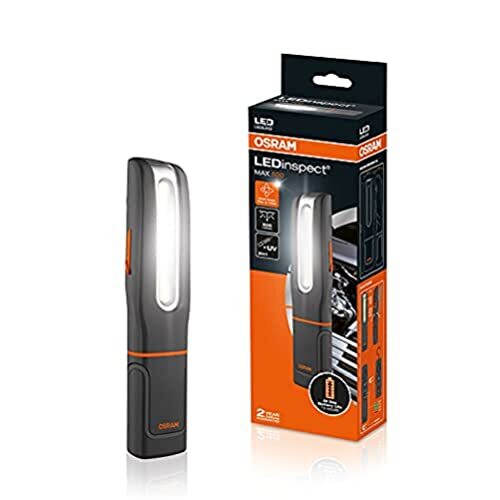 Osram LEDinspect MAX500, LED Inspektionsleuchte, 6000K, wiederaufladbare LED Arbeitsleuchte, magnetisch, inkl. Haken