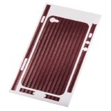 Hama Carbon Backcover-folie voor Apple iPhone 4 rood