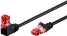 Goobay 51518 Netwerkkabel Zwart 5 m Cat6 U/UTP