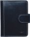 Golden Head Leren kaarthoes Bari RFID Protect Kartenetui mit Riegel 4516 Marineblau