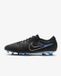 Nike Tiempo Legend 10 Elite FG - Zwart/Blauw - Maat 40
