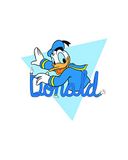 Disney Komar Disney muurschildering Donald Duck Triangle 40x50cm