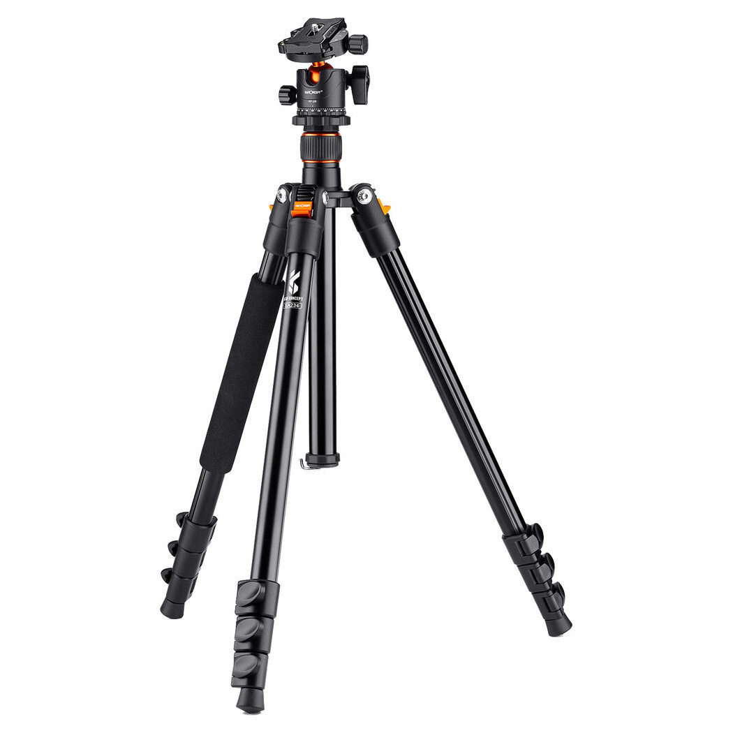 K&F Concept SA234 Aluminium Tripod met Ball Head