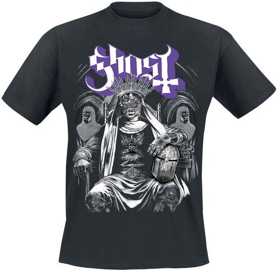 Ghost Cataphract Heren T-shirt - zwart - 3XL