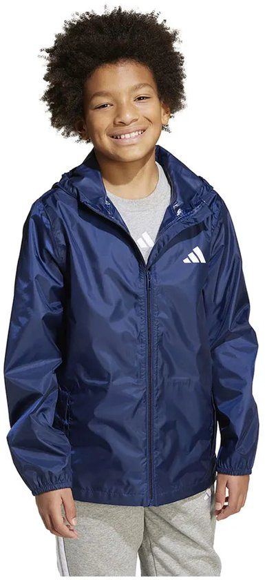 Adidas Jv5818 Regenjas Blauw 4-5 Years Kinderen