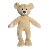Heless 55555 - Knuffelbeer in beige, ca. 22 cm hoog om aan en uit te kleden, om van te houden en als speelkameraadje