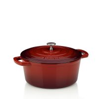 Kela Calido Braadpan - 5 l - Rood - Gietijzer - 26 cm