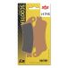 Sbs Plaquettes de frein frittées P147-ms