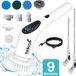 GoScrub® Cleaning King V2 - Brosse de nettoyage électrique - 9 embouts