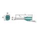 Weidmüller 9004910000 Dubbele adereindhulzen 1 mm² Deels geïsoleerd Geel 500 stuk(s)