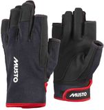 Musto Essential zeilhandschoenen 2.0 open vinger zwart, maat XXL