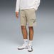 PUMA Camo short voor Heren, Beige/Grijs, Maat XL