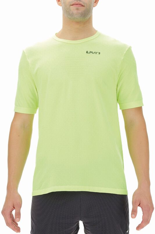UYN Airstream Shortsleeve Running Shirt Men - yellow fluo - 8054216460495