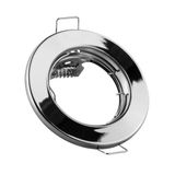 Brightium Ronde stevige ringenset met chromen afwerking