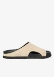 Shabbies Amsterdam Inga Close Slippers Dames Taupe Maat 38