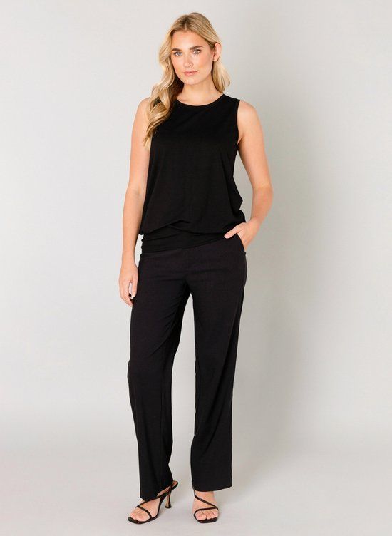 BASE LEVEL Yasmin Top - Black - maat 36