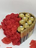 Chocolade Hart Geschenk - Giftpack - Valentijn cadeau - Ferrero Rocher Valentijn Cadeau - Valentijnsdag Geschenk - Liefde - Moederdag - Vaderdag - Verjaardag