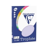 Clairefontaine Gekleurd Papier Lila 160 grams A4 (50 vel)