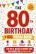 The 80th Birthday Trivia Book - Full Color Premium Edition Gift