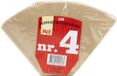 Paco Rabanne porte-filtre à café brun numéro 4 - multipack 24x 100 pièces
