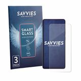 Savvies 3 Stuks Screenprotector - Geschikt voor Motorola Moto G Stylus 5G 2026 - Beschermfolie Glas Transparant
