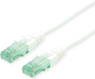 ROLINE Recycled Material 21.45.3187 netwerkkabel Wit 0,3 m Cat6a U/UTP