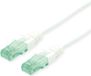 ROLINE Recycled Material 21.45.3187 netwerkkabel Wit 0,3 m Cat6a U/UTP