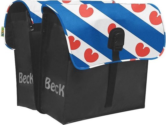 Beck Dubbele fietstas 35L Small Friesland