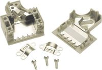 Afdekhoes Harting 09 67 050 0573 D-sub behuizing Aantal polen: 50 Kunststof 45 ° Grijs 1 stuk(s)