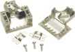 Afdekhoes Harting 09 67 050 0573 D-sub behuizing Aantal polen: 50 Kunststof 45 ° Grijs 1 stuk(s)