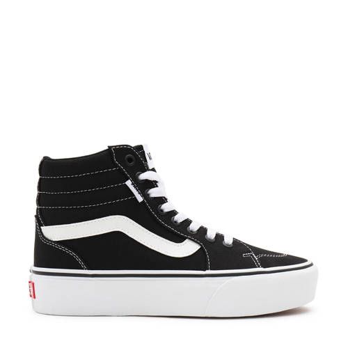 VANS Filmore High Platform Sneakers - Zwart/Wit