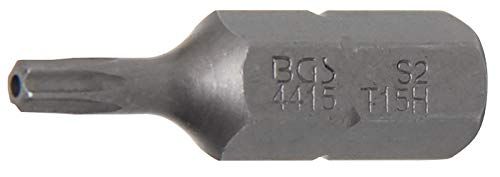 BGS 4415 Bit | 8 mm (5/16") buitenzeskant | T-profiel (voor Torx) met boring T15