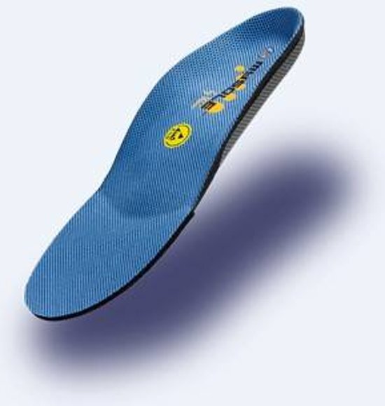 MySole - Inlegzool normale voet blauwe zool - 43