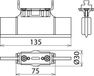 DEHN 785643 SE Bloc d'obturation NH1