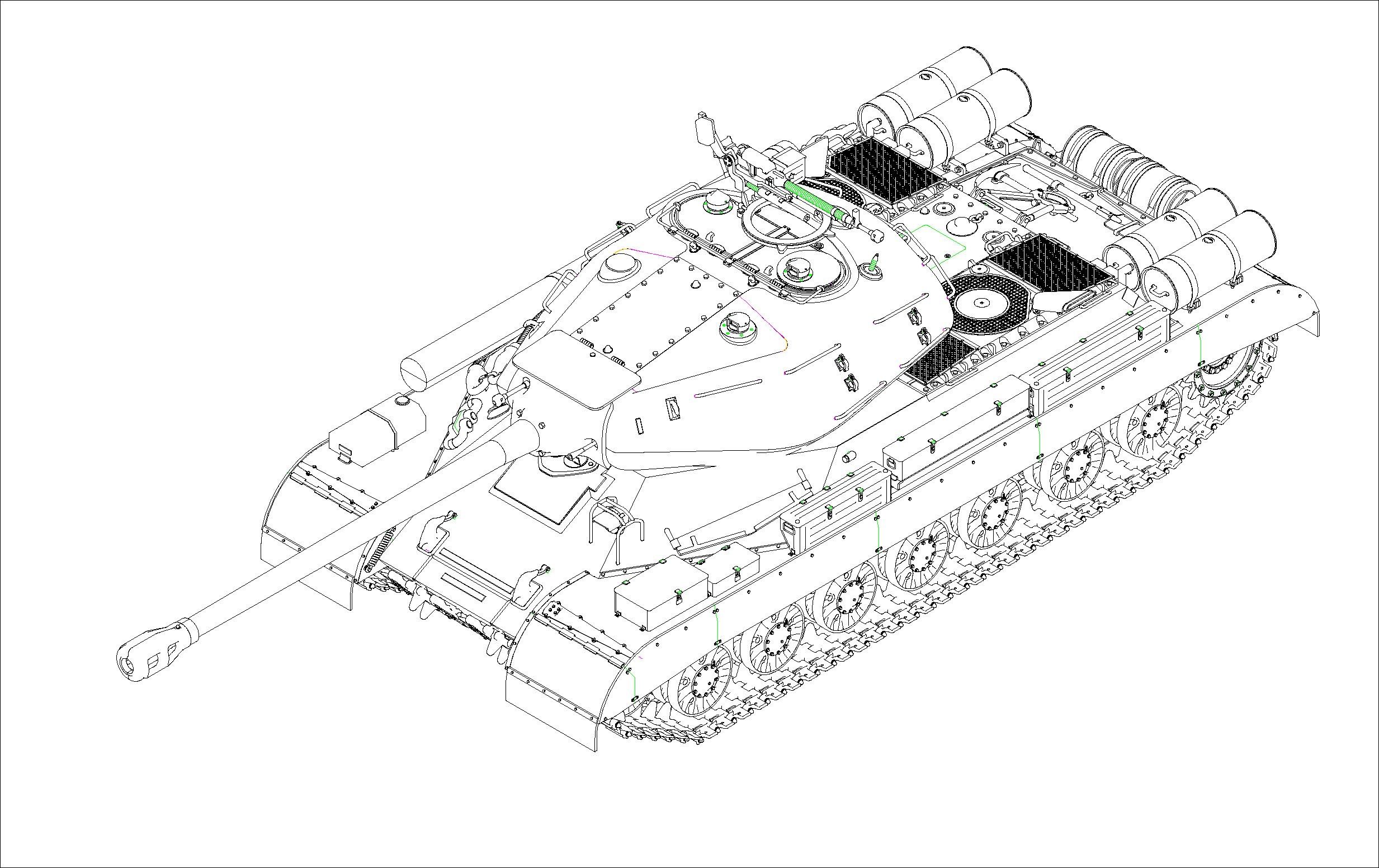 Trumpeter Soviet JS-4 Heavy Tank - 9580208055732