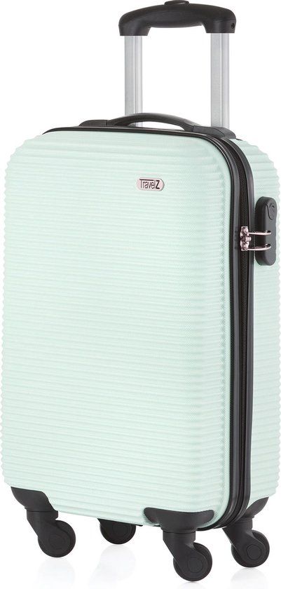 TravelZ Horizon Handbagagekoffer - 54cm Hardcase Trolley - 35L - Mint