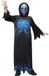 Smiffys Kinder Kostuum - Midnight Skeleton Reaper - Zwart - 12 jaar