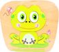 Simply for Kids Wooden Shape Puzzle Frog - My First Puzzle - From 1 year