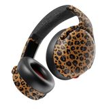 Skullcandy Crusher ANC 2 draadloze over-ear bluetooth-hoofdtelefoon met multi-sensorische bas, actieve ruisonderdrukking, tot 60 uur batterij, microfoon voor iPhone Android - Leopard